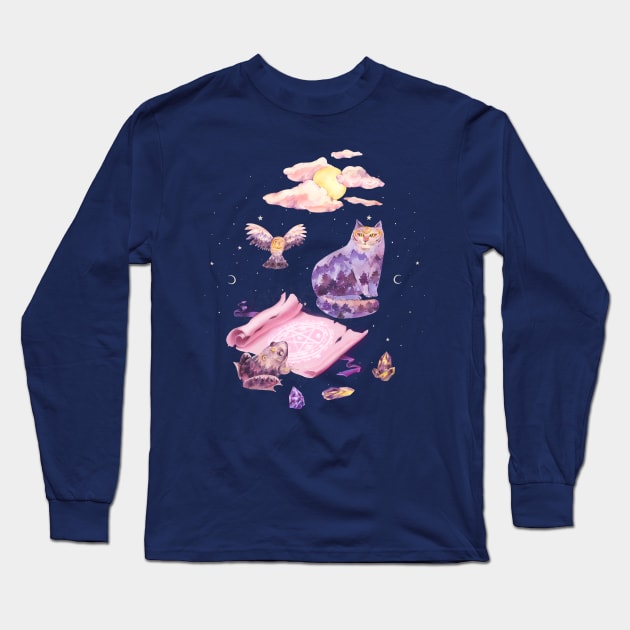 Froggy Went-a Castin' Long Sleeve T-Shirt by The Fat Feminist Witch 